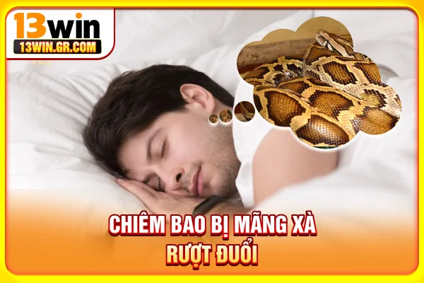 Chiêm bao bị mãng xà rượt đuổi